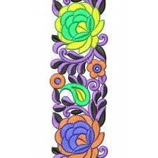 Advanced Net Embroidery Lace Design 3230