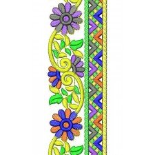 African Textile Pattern Embroidery Design 3233