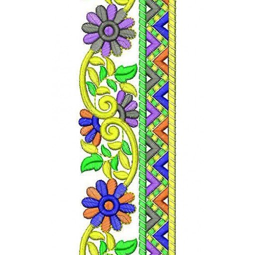 African Textile Pattern Embroidery Design 3233