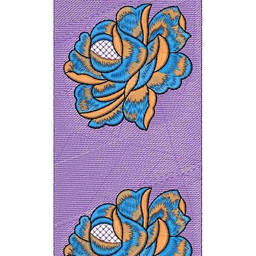 Calcutta Saree Lace Border Brocade Embroidery Design