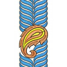 Saree Border Embroidery design 3490 Saree Border Embroidery design 3490