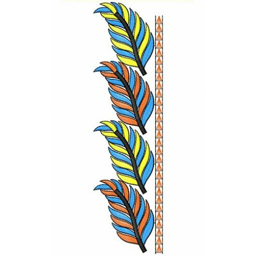 Double Feather Stitch Embroidery Designs 3499
