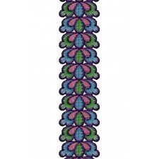 Arab Scarf | Hijab | Clothing | Lace Embroidery Design