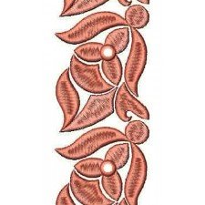 Garment Border Embroidery Design