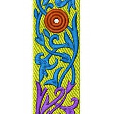 Ukrainian Fashion | Border Embroidery Design