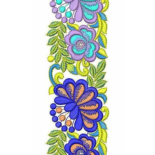 Bhagalpuri Lace Embroidery Design