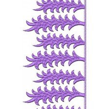 Hijab Border Embroidery Design