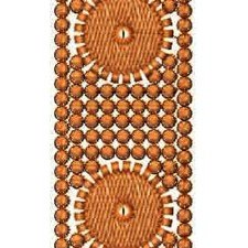 Embroidery Lace Design For Rug