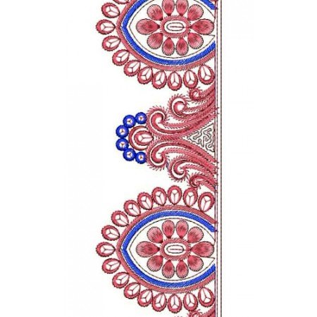 Border Lace Embroidery Design
