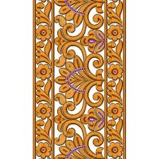 South Korea Border Garment Embroidery Design