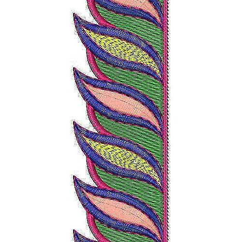 Scarf Dupatta Jalabiya Abaya Border Embroidery Design