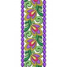 Bride Lace Border Brocade Embroidery Design