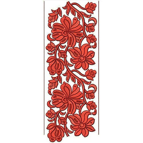 4769 Surface Embroidery Pattern Lace Design