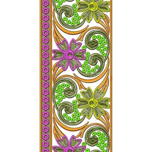 Traditional Turkish Costume Lace Design