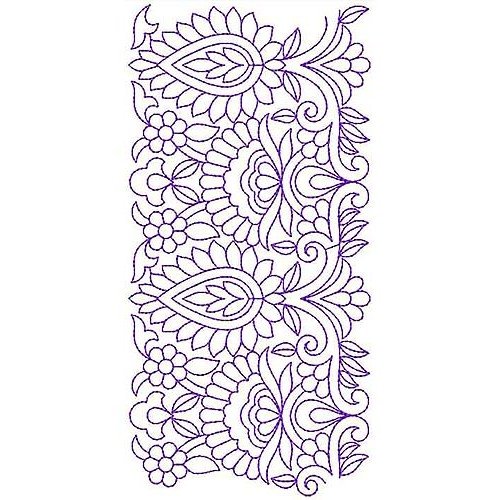 Latest Hand Lace Embroidery Design
