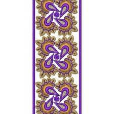 Vintage Dress Lace Embroidery Design