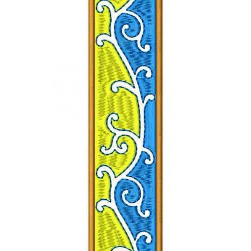 Fancy Tulle Lace Embroidery Design