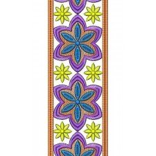 Wedding Gown Lace Embroidery Design