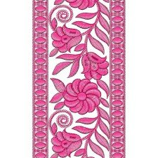 Southwestern Fashion Lace Embroidery Design
