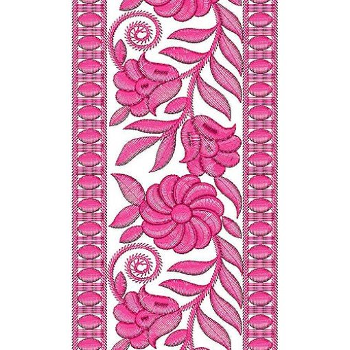 Southwestern Fashion Lace Embroidery Design