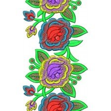French Clothing Lace Embroidery Design