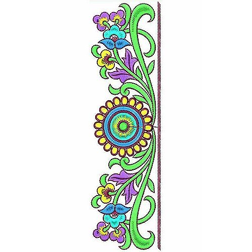 Creative Embroidery Design Lace Border Brocade