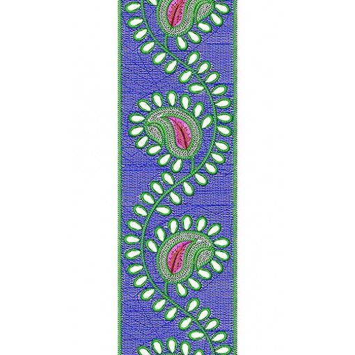 Mexican Clothing Lace Embroidery Design