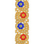 Tiny Flowers Lace Embroidery Design