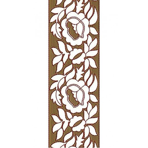 Bridal Beaded Lace Fabric Embroidery Design