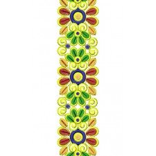 Kashmiri Women Clohing Lace Embroidery Design