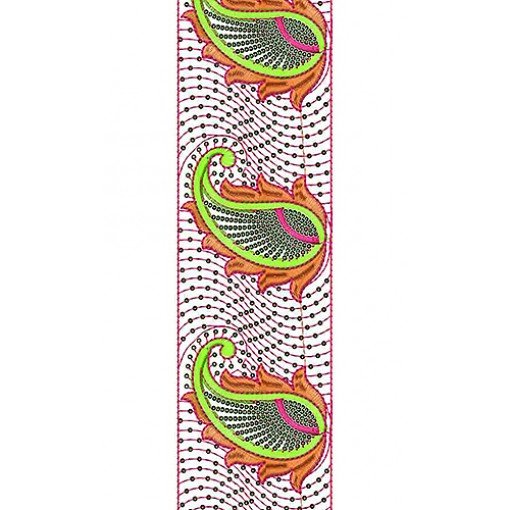 Canada Fashion Attire Lace Embroidery Design