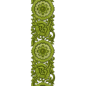 French Fashion Styles Lace Embroidery Design