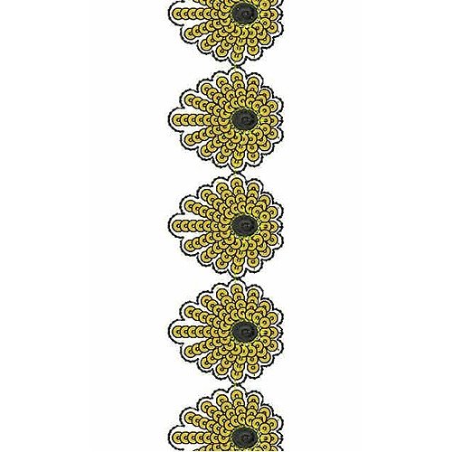 Kashmiri Embroidery Work Lace Design