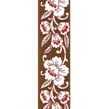 French Wedding Gown Lace Embroidery Design