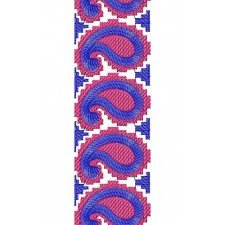 Cotton Lace Fabric Embroidery Design