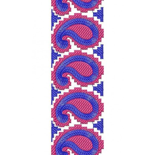 Cotton Lace Fabric Embroidery Design