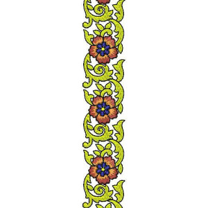 French Bridal Lace Embroidery Design
