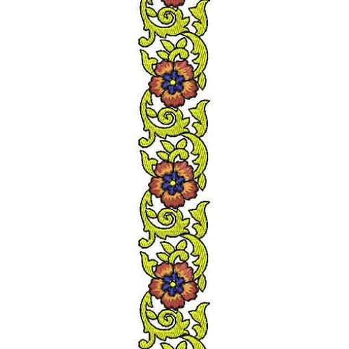 French Bridal Lace Embroidery Design