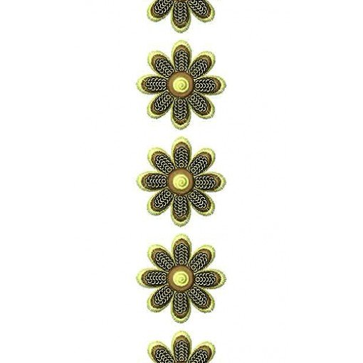 Bridal Lace Fabric Embroidery Design