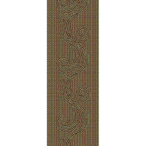 Sequins Lace Embroidery Design