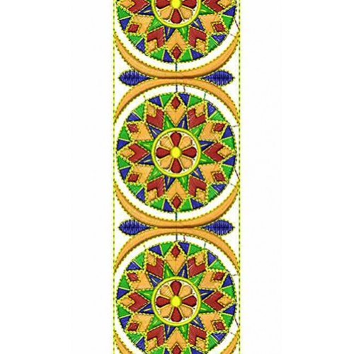 Gujarati Traditional Clothing Lace Design