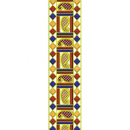 Italian Clothing Lace Embroidery Design
