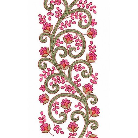 French Lace Embroidery Design