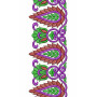 Women's Strapless Lace Embroidery Design