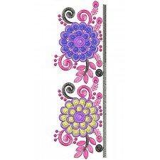 Saree Border Lace Brocade Embroidery Design
