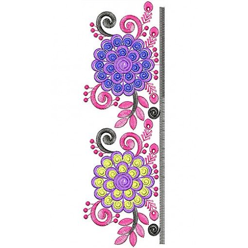 Saree Border Lace Brocade Embroidery Design