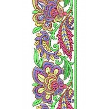 Eid Special Clothing Lace Border Embroidery Design