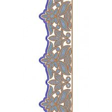 Regular Sweatshirt Lace Embroidery Design