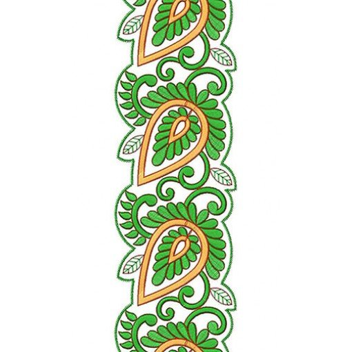 Fashion Women Lace Embroiery Design