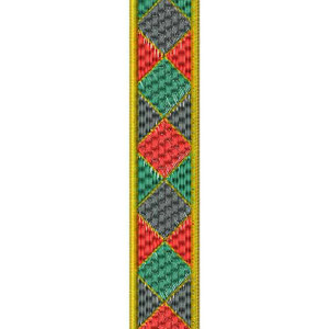Maxi Skirt's Lace Embroidery Design